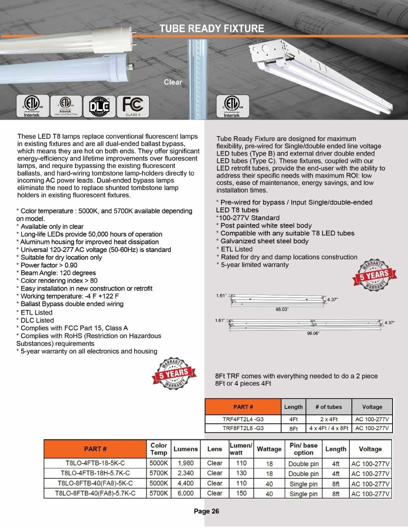 DTEC LED LED Products Catalog Weekly Ad January 1 - December 31, 2026