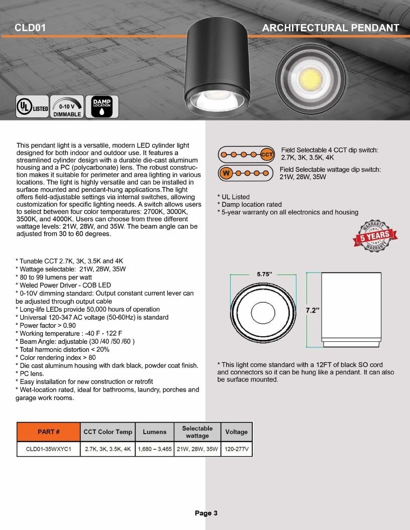 DTEC LED LED Products Catalog Weekly Ad January 1 - December 31, 2026