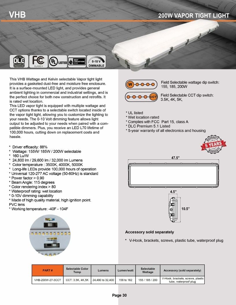 DTEC LED LED Products Catalog Weekly Ad January 1 - December 31, 2026