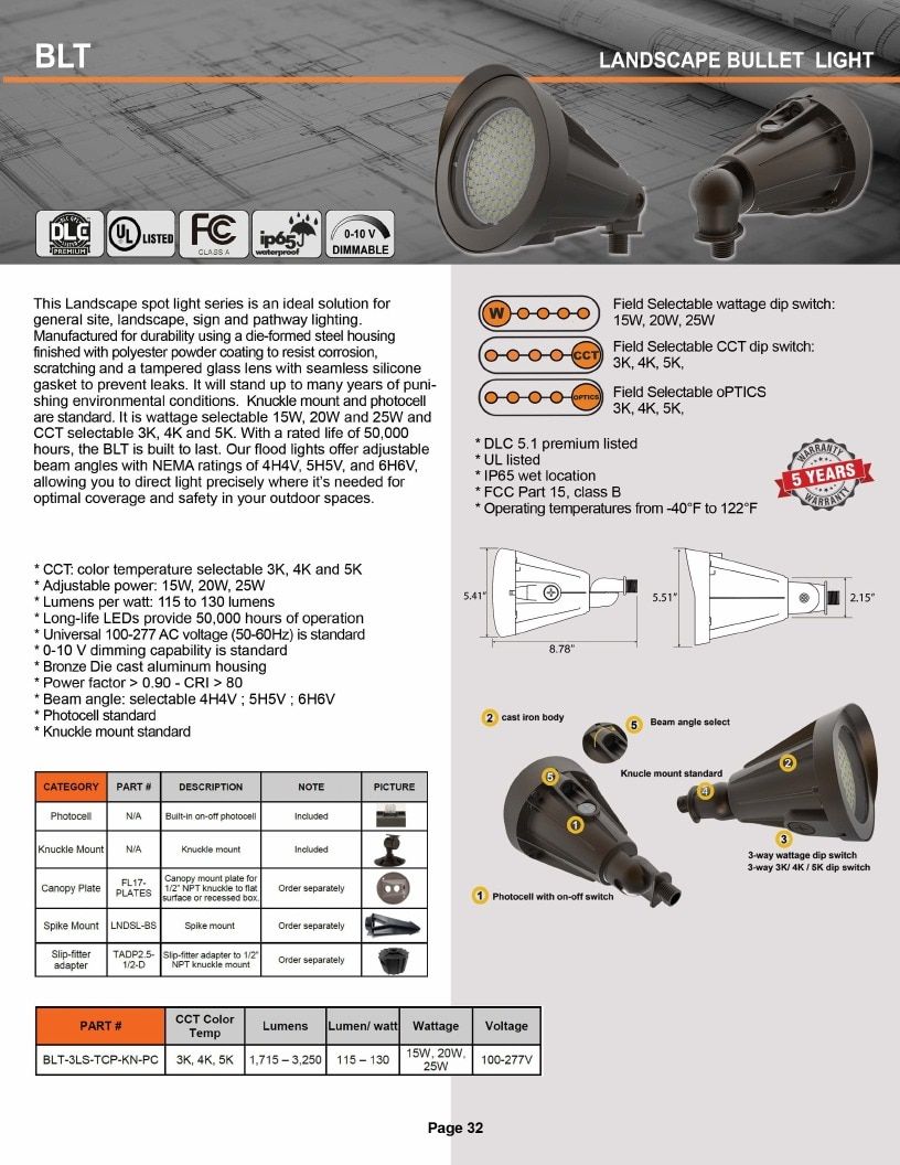 DTEC LED LED Products Catalog Weekly Ad January 1 - December 31, 2026