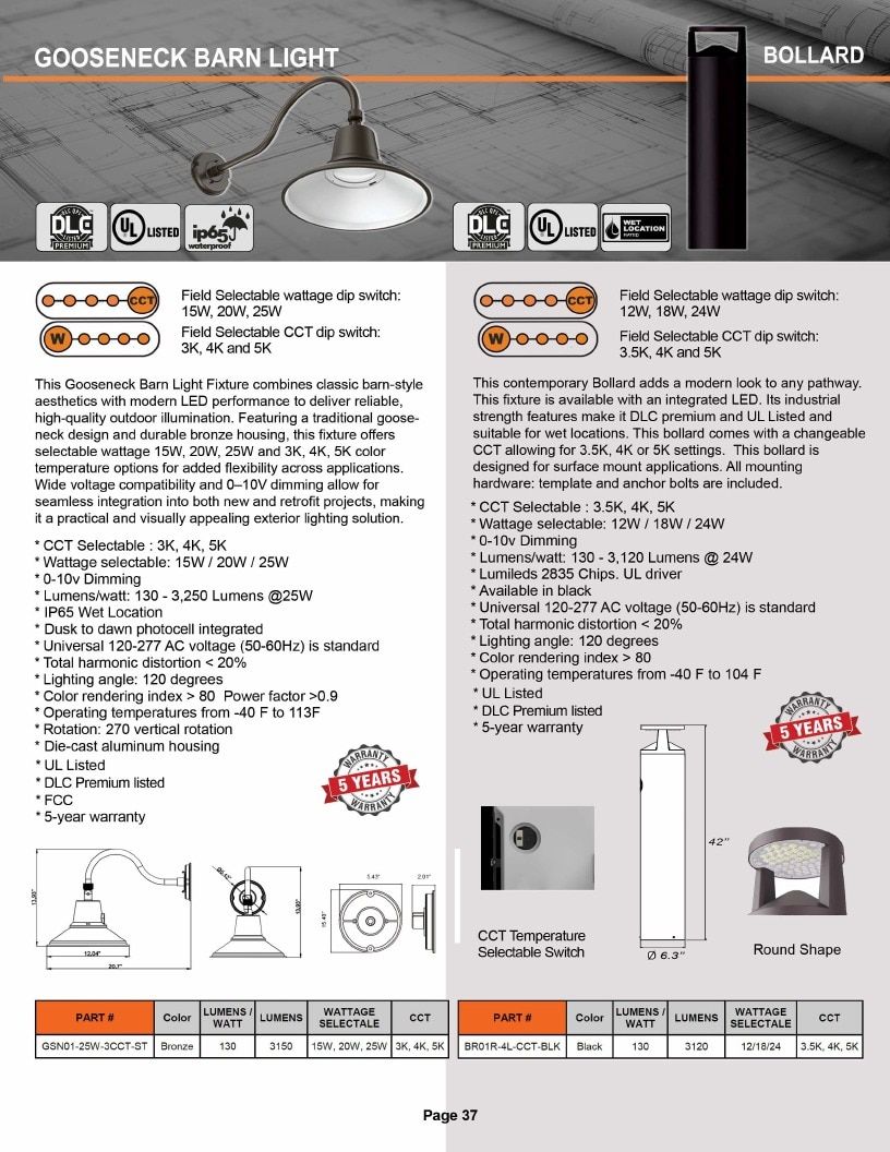 DTEC LED LED Products Catalog Weekly Ad January 1 - December 31, 2026