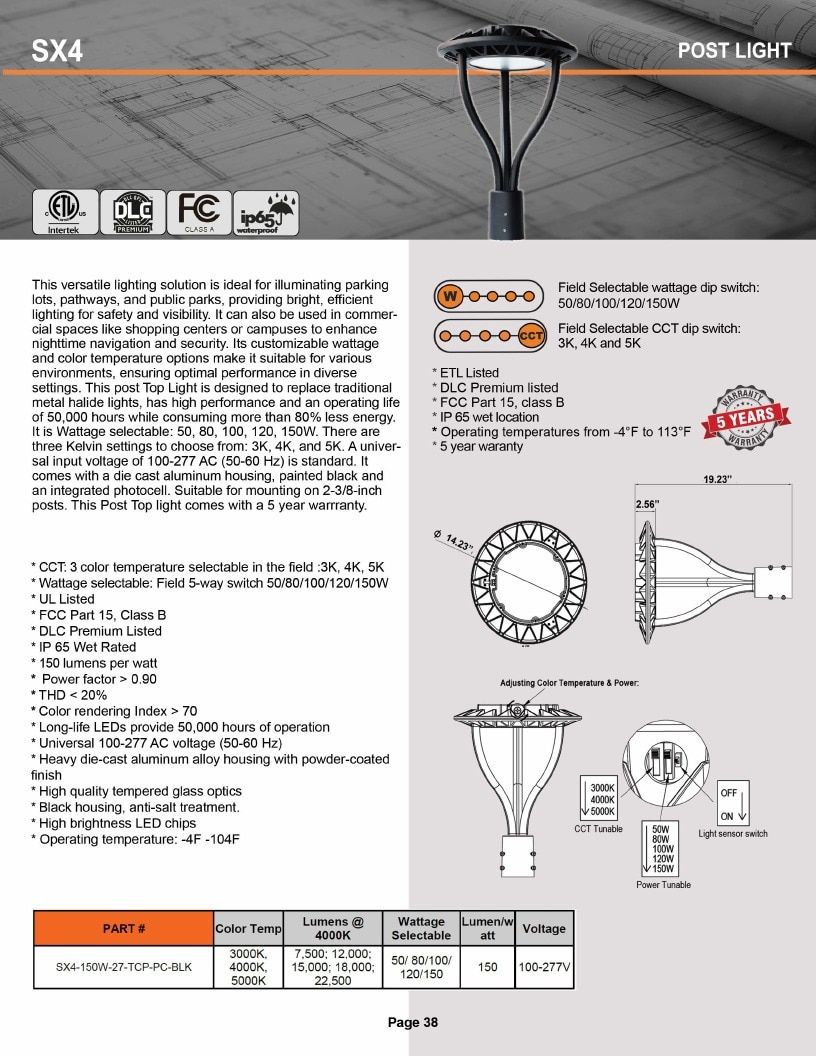 DTEC LED LED Products Catalog Weekly Ad January 1 - December 31, 2026