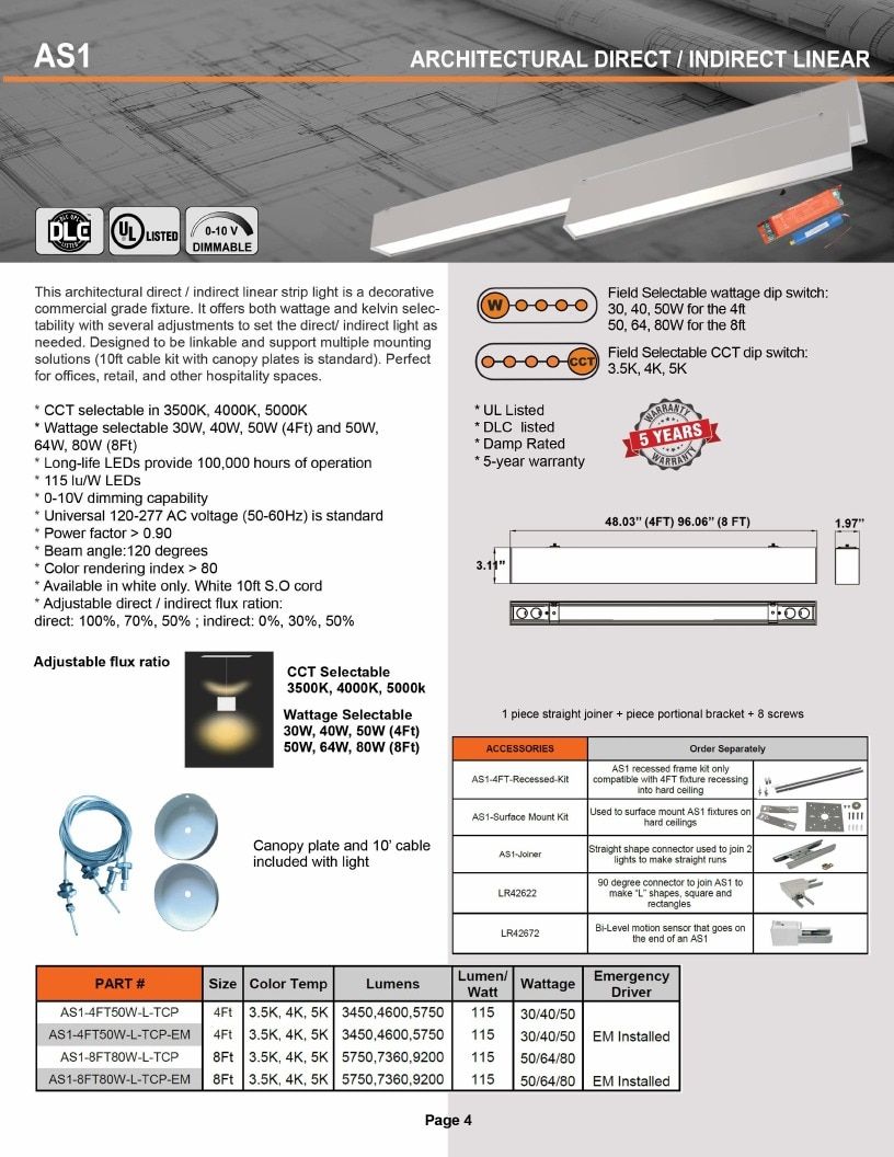 DTEC LED LED Products Catalog Weekly Ad January 1 - December 31, 2026