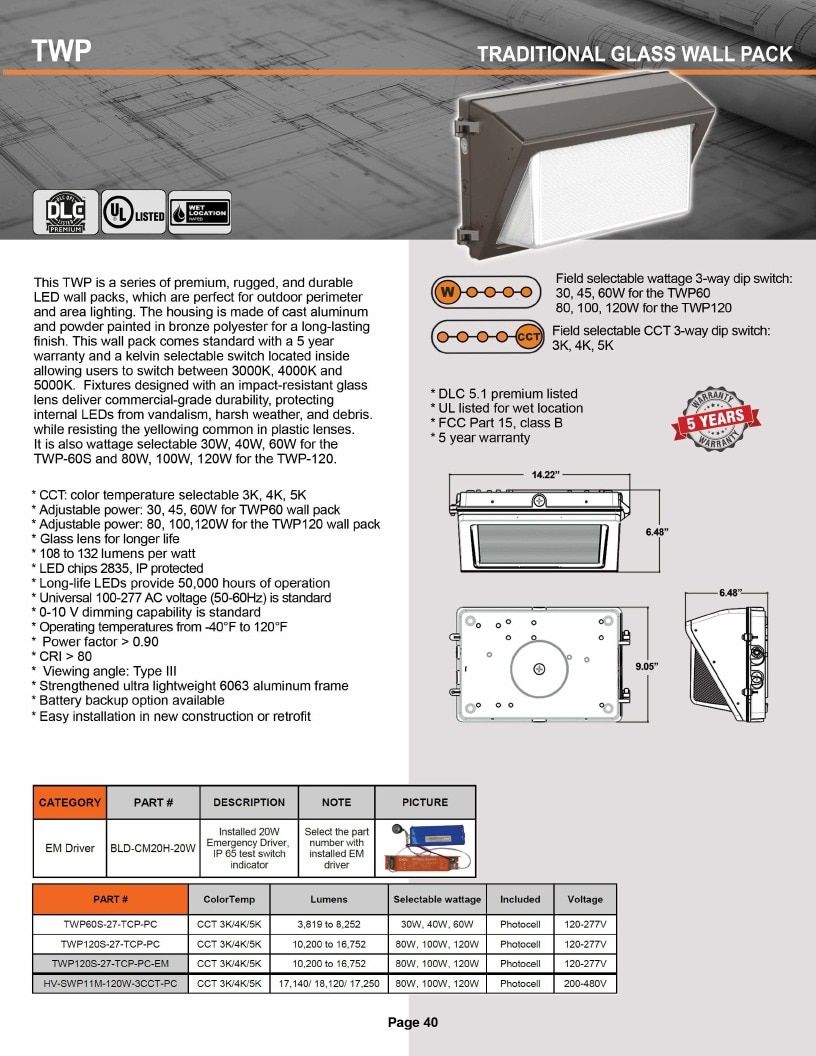 DTEC LED LED Products Catalog Weekly Ad January 1 - December 31, 2026