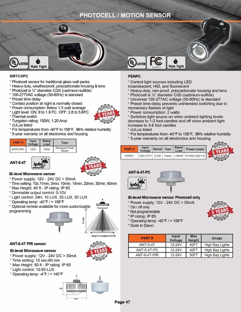 DTEC LED LED Products Catalog Weekly Ad January 1 - December 31, 2026