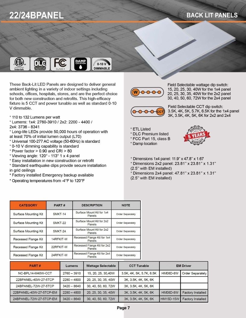 DTEC LED LED Products Catalog Weekly Ad January 1 - December 31, 2026