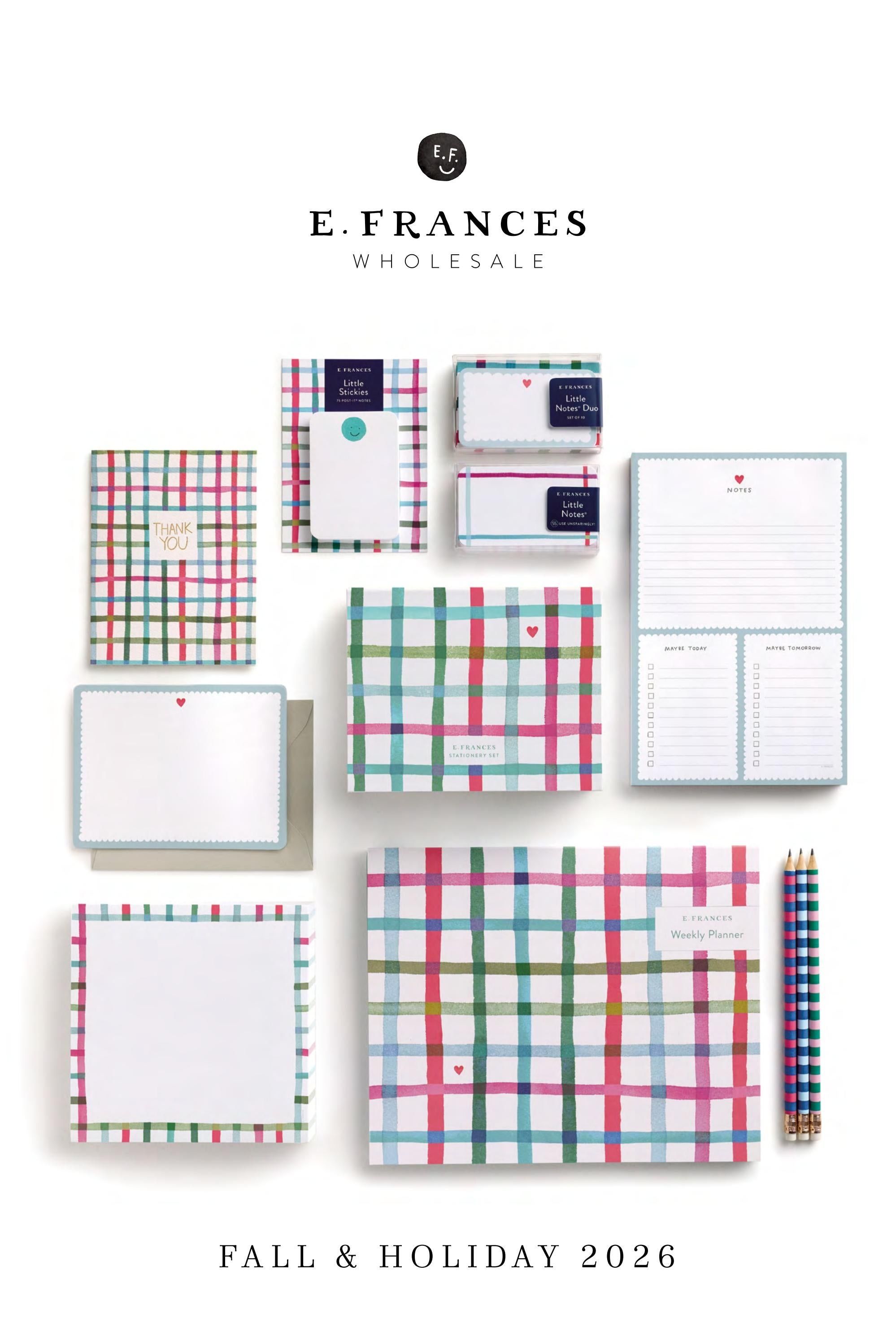 E Frances Fall and Holiday Stationery Catalog Weekly Ad January 1 - December 31, 2026