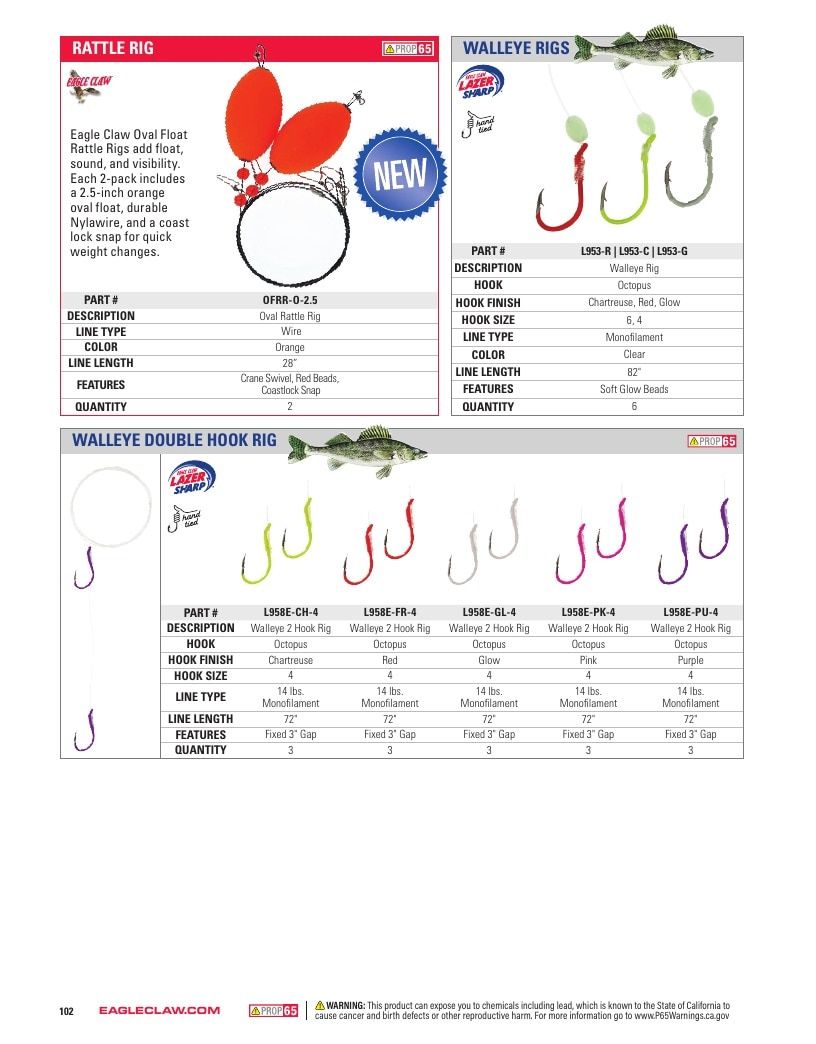 Eagle Claw Fishing Tackle Catalog Weekly Ad August 31, 2026 - December 31, 2028