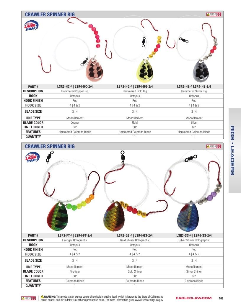 Eagle Claw Fishing Tackle Catalog Weekly Ad August 31, 2026 - December 31, 2028