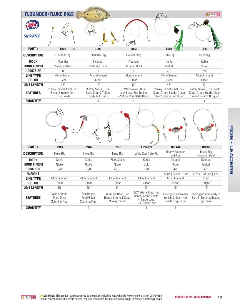 Eagle Claw Fishing Tackle Catalog Weekly Ad August 31, 2026 - December 31, 2028