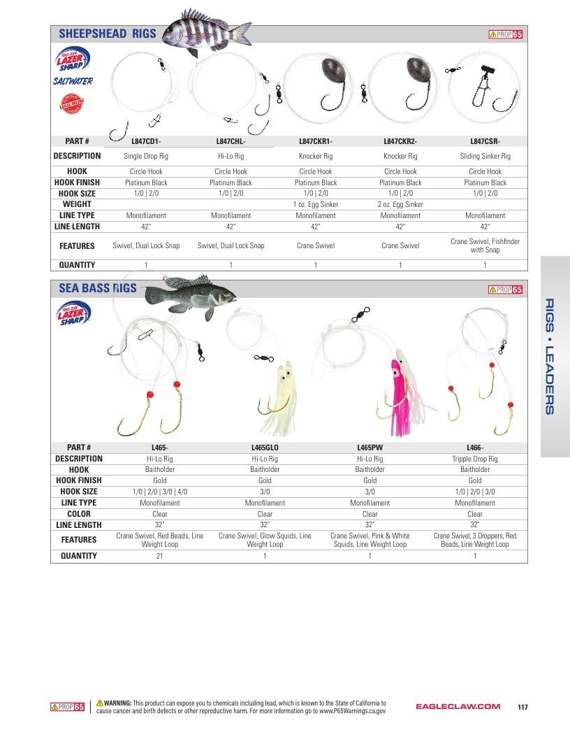 Eagle Claw Fishing Tackle Catalog Weekly Ad August 31, 2026 - December 31, 2028