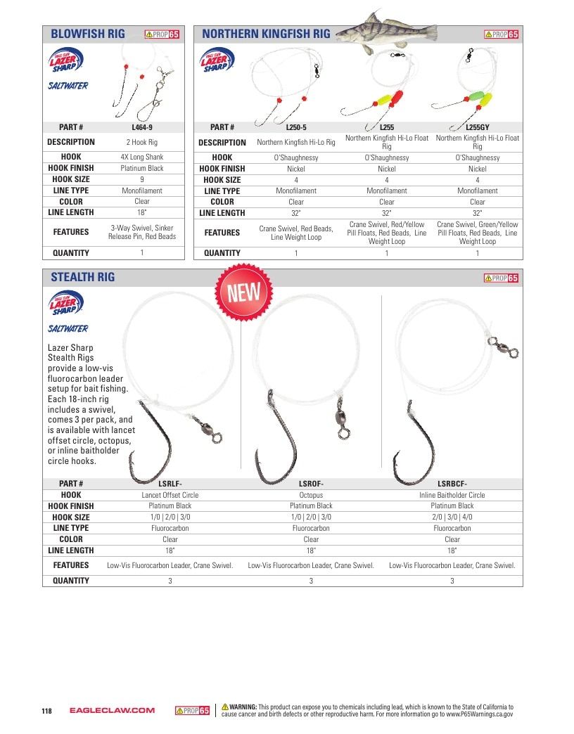 Eagle Claw Fishing Tackle Catalog Weekly Ad August 31, 2026 - December 31, 2028