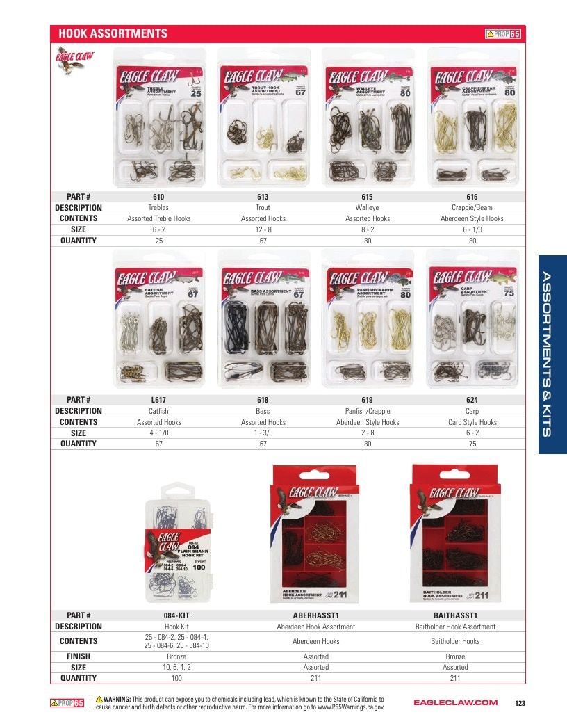 Eagle Claw Fishing Tackle Catalog Weekly Ad August 31, 2026 - December 31, 2028
