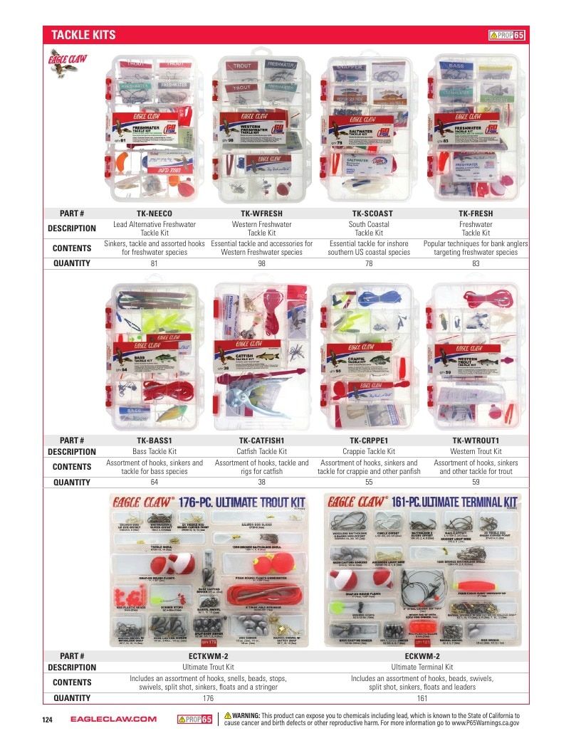 Eagle Claw Fishing Tackle Catalog Weekly Ad August 31, 2026 - December 31, 2028
