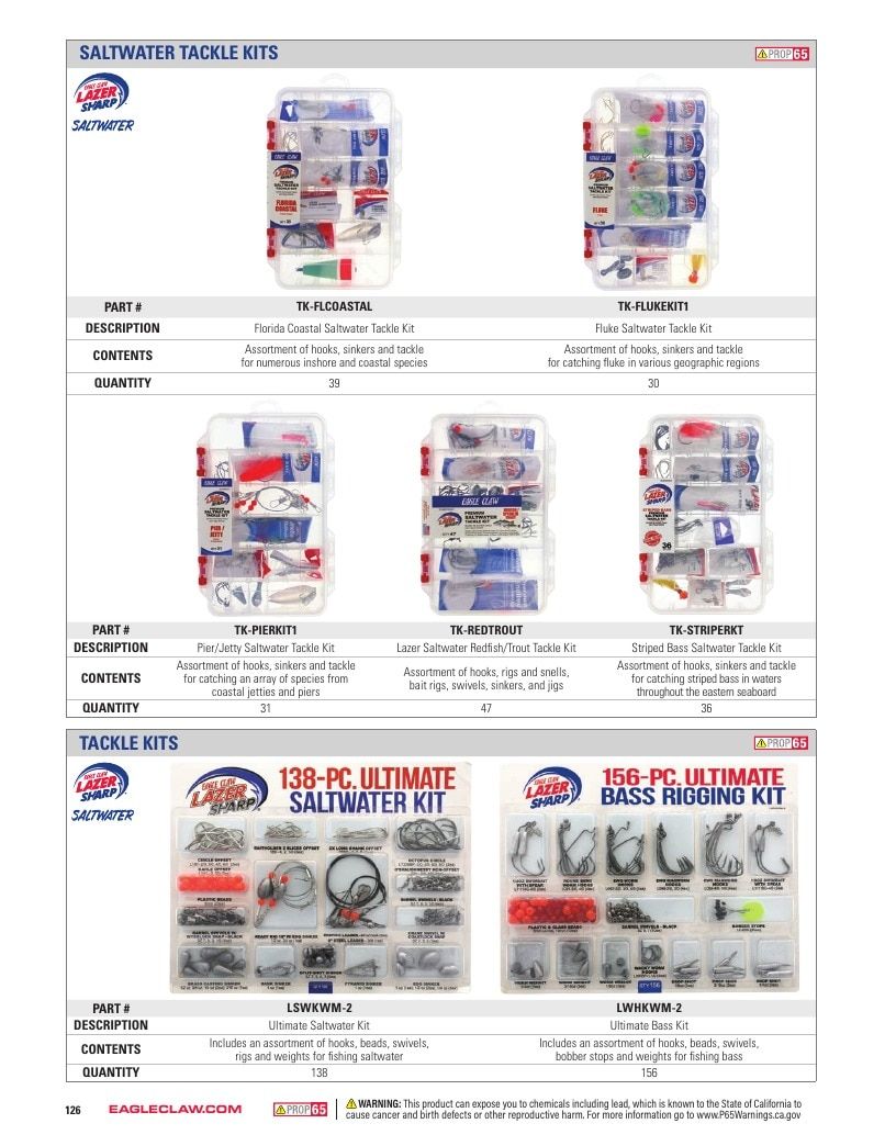 Eagle Claw Fishing Tackle Catalog Weekly Ad August 31, 2026 - December 31, 2028