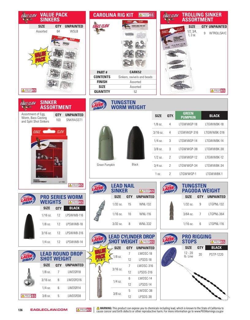 Eagle Claw Fishing Tackle Catalog Weekly Ad August 31, 2026 - December 31, 2028