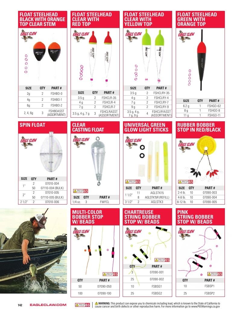 Eagle Claw Fishing Tackle Catalog Weekly Ad August 31, 2026 - December 31, 2028
