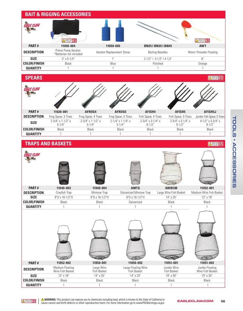 Eagle Claw Fishing Tackle Catalog Weekly Ad August 31, 2026 - December 31, 2028