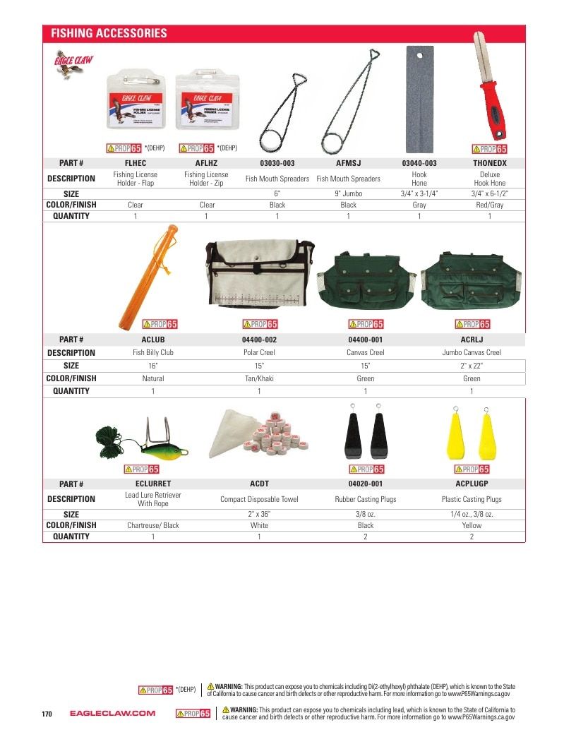 Eagle Claw Fishing Tackle Catalog Weekly Ad August 31, 2026 - December 31, 2028