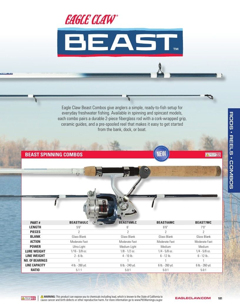 Eagle Claw Fishing Tackle Catalog Weekly Ad August 31, 2026 - December 31, 2028