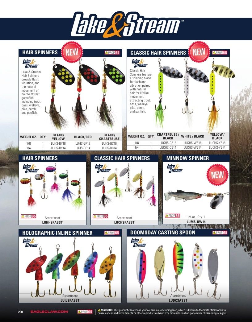 Eagle Claw Fishing Tackle Catalog Weekly Ad August 31, 2026 - December 31, 2028
