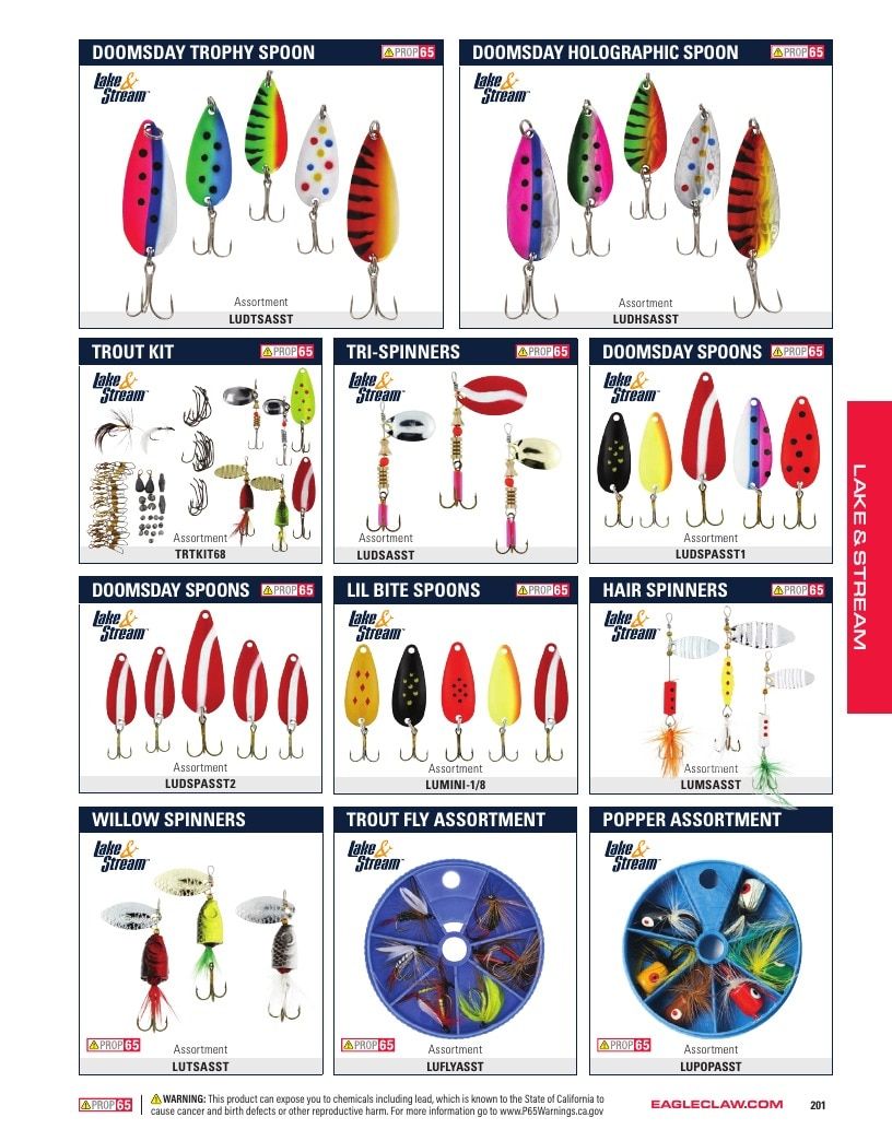 Eagle Claw Fishing Tackle Catalog Weekly Ad August 31, 2026 - December 31, 2028