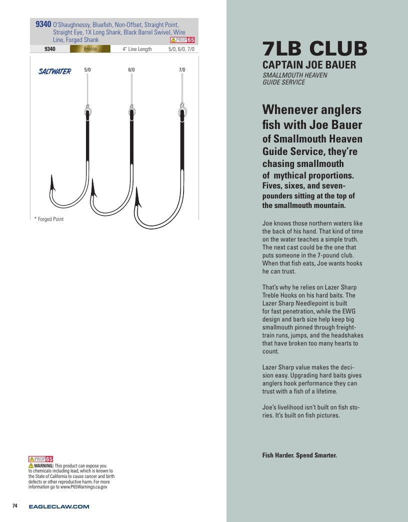 Eagle Claw Fishing Tackle Catalog Weekly Ad August 31, 2026 - December 31, 2028