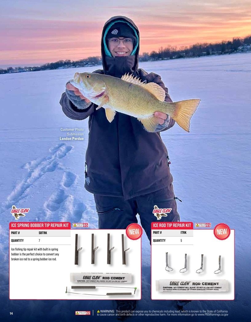 Eagle Claw Ice Fishing Catalog Weekly Ad January 1 - December 31, 2026