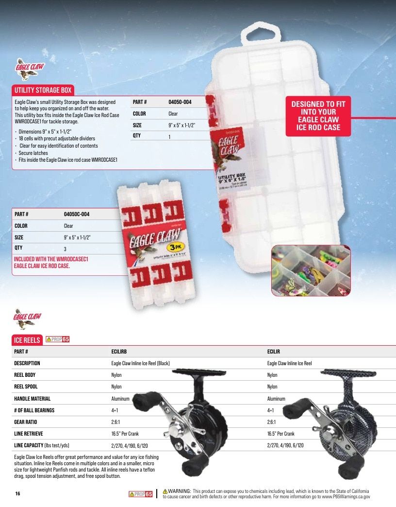Eagle Claw Ice Fishing Catalog Weekly Ad January 1 - December 31, 2026