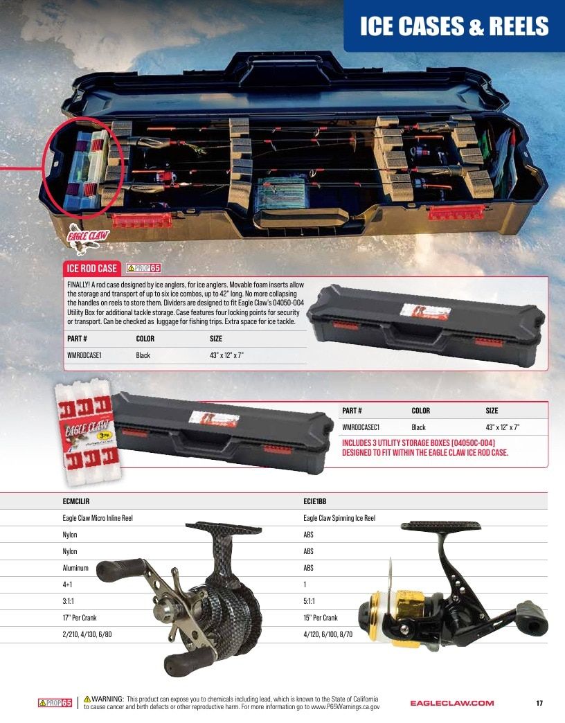Eagle Claw Ice Fishing Catalog Weekly Ad January 1 - December 31, 2026