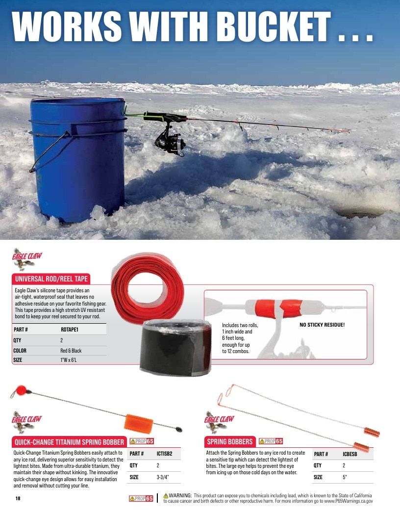 Eagle Claw Ice Fishing Catalog Weekly Ad January 1 - December 31, 2026