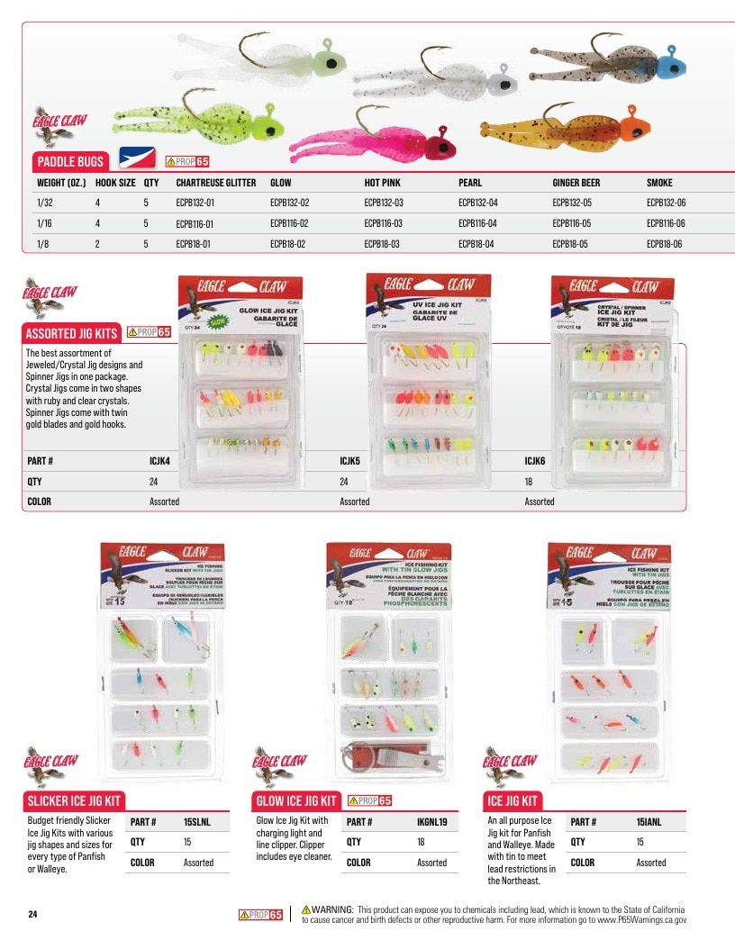 Eagle Claw Ice Fishing Catalog Weekly Ad January 1 - December 31, 2026