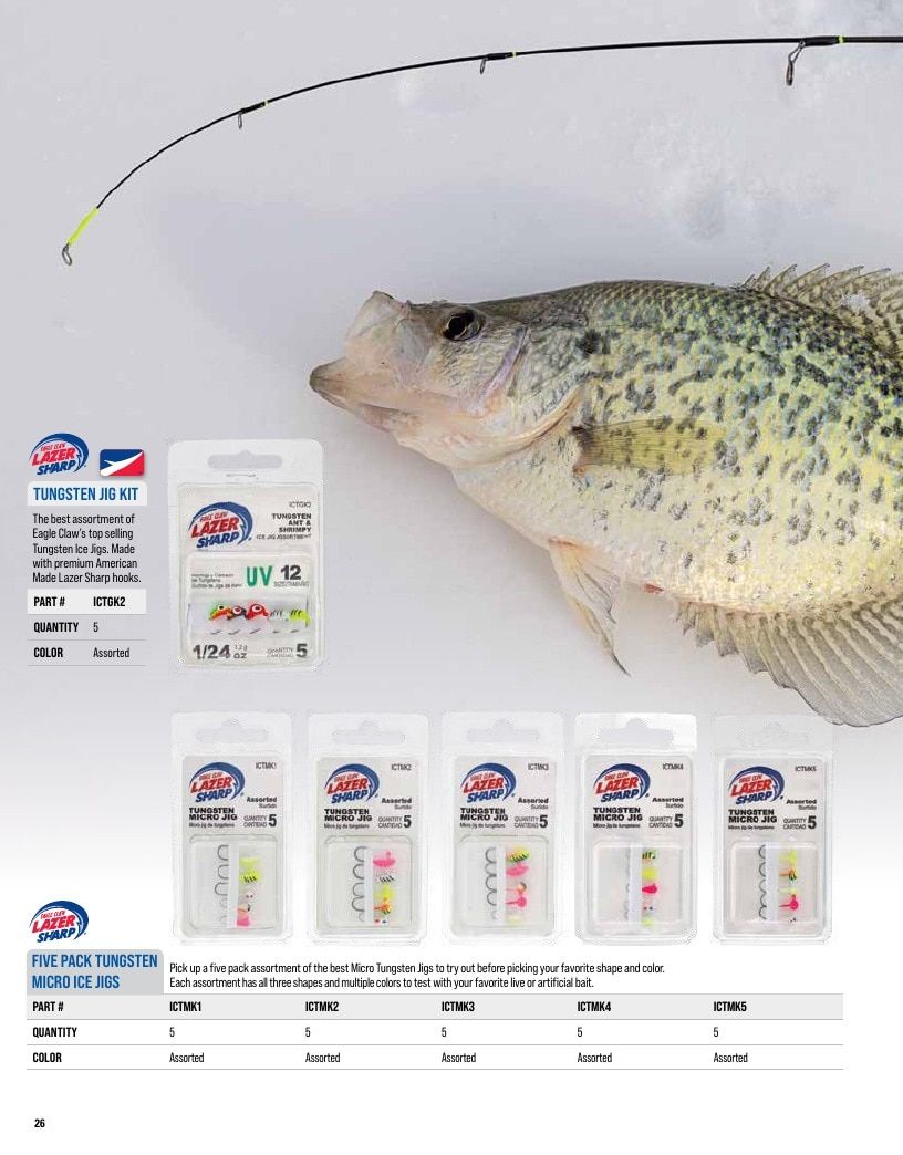Eagle Claw Ice Fishing Catalog Weekly Ad January 1 - December 31, 2026