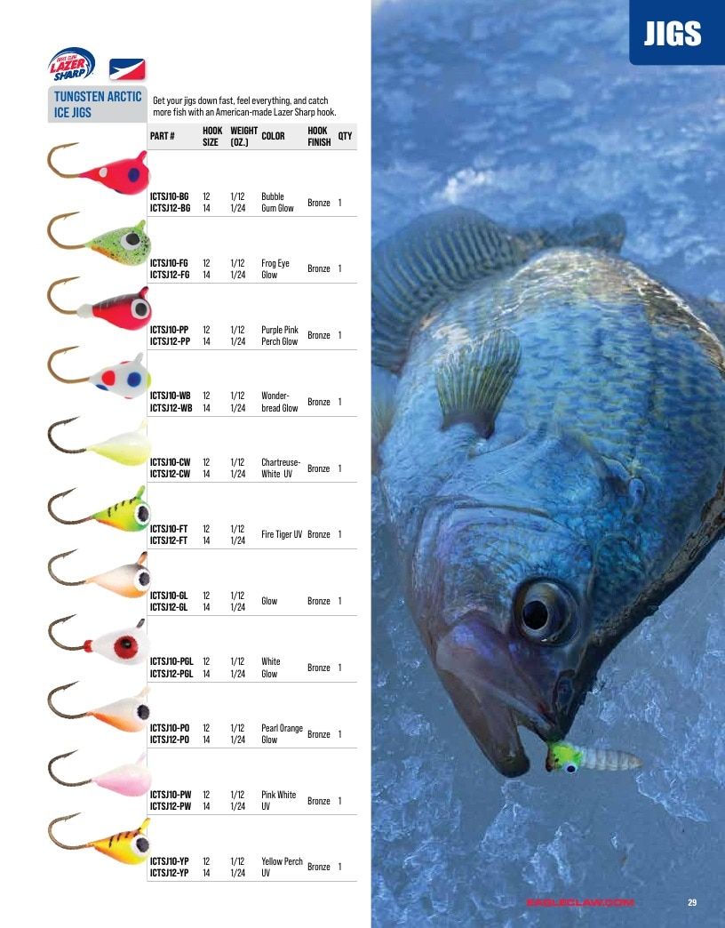 Eagle Claw Ice Fishing Catalog Weekly Ad January 1 - December 31, 2026