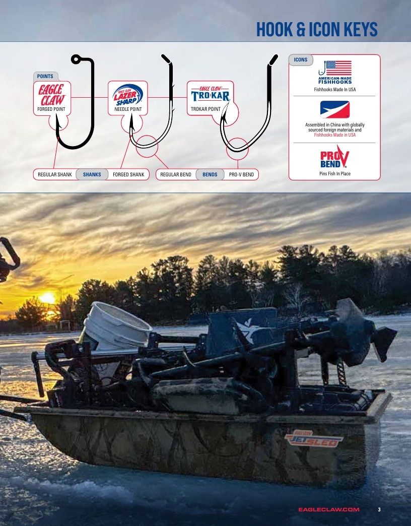 Eagle Claw Ice Fishing Catalog Weekly Ad January 1 - December 31, 2026