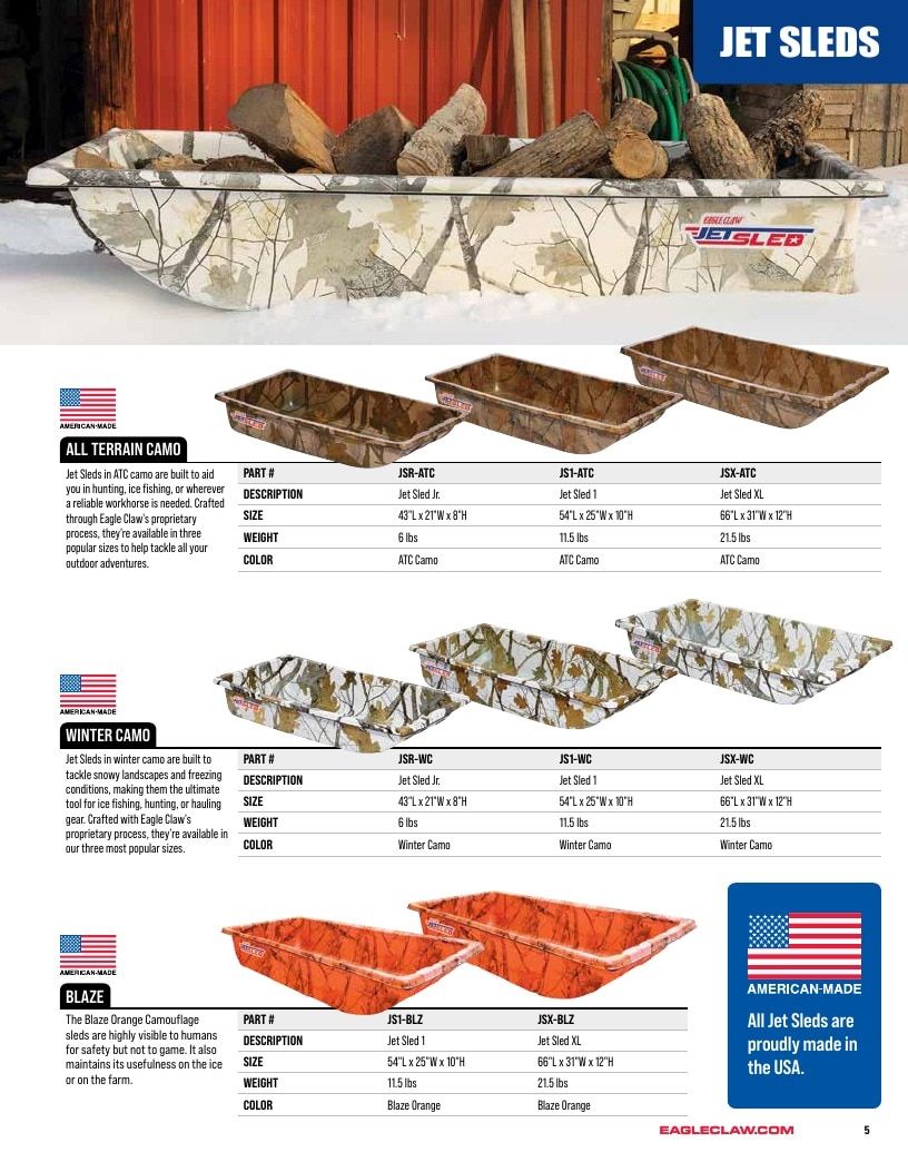Eagle Claw Ice Fishing Catalog Weekly Ad January 1 - December 31, 2026