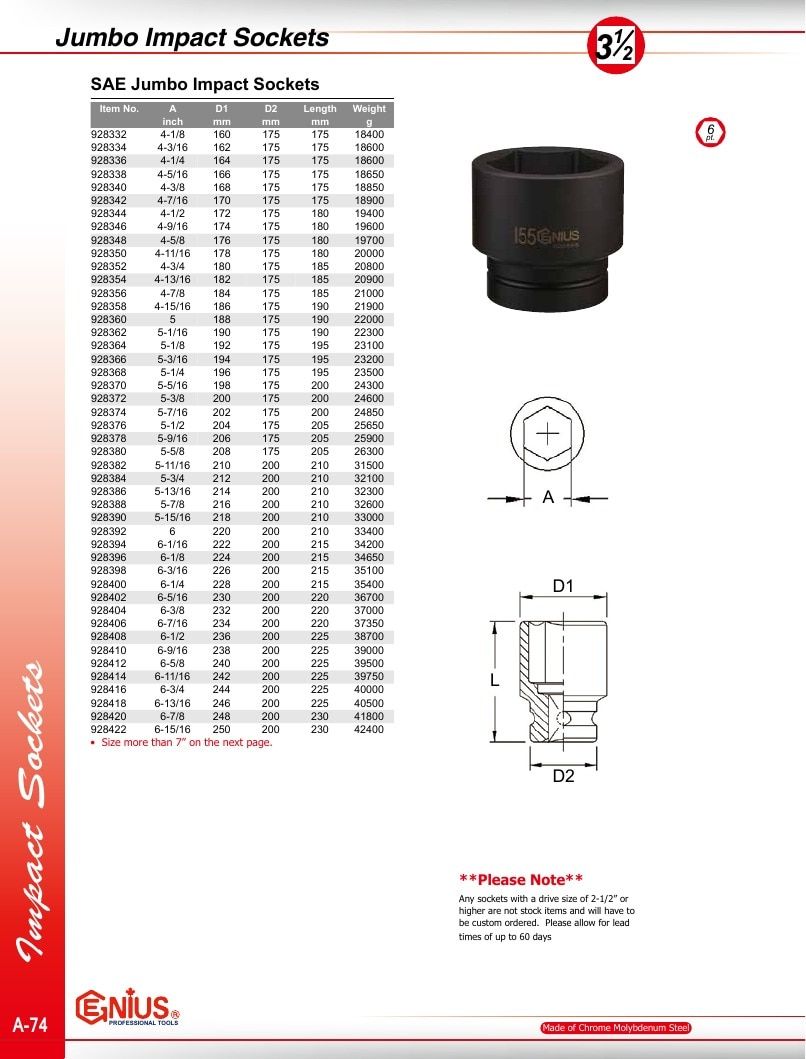 Genius Tools USA Master Tools Catalog Weekly Ad January 1 - December 31, 2026