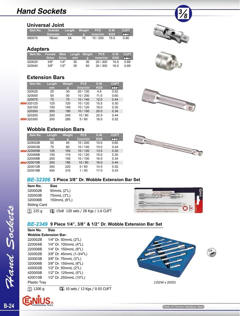 Genius Tools USA Master Tools Catalog Weekly Ad January 1 - December 31, 2026
