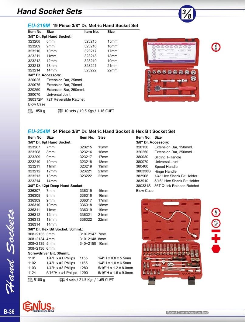 Genius Tools USA Master Tools Catalog Weekly Ad January 1 - December 31, 2026