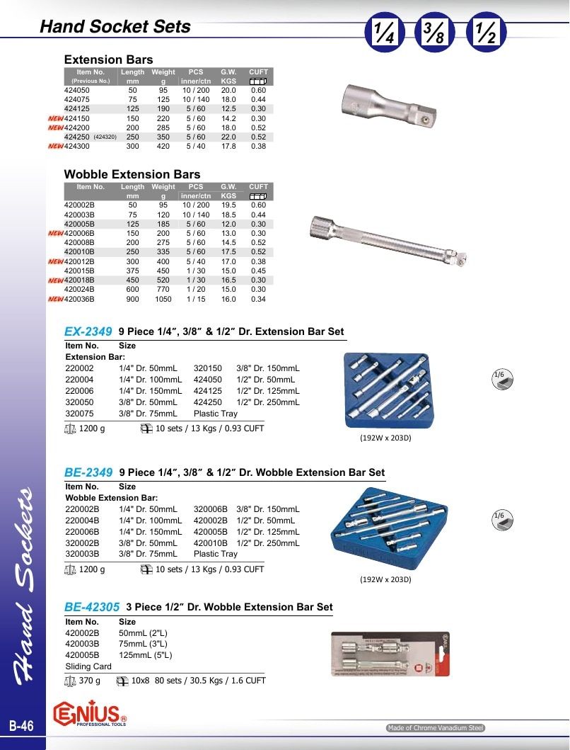 Genius Tools USA Master Tools Catalog Weekly Ad January 1 - December 31, 2026