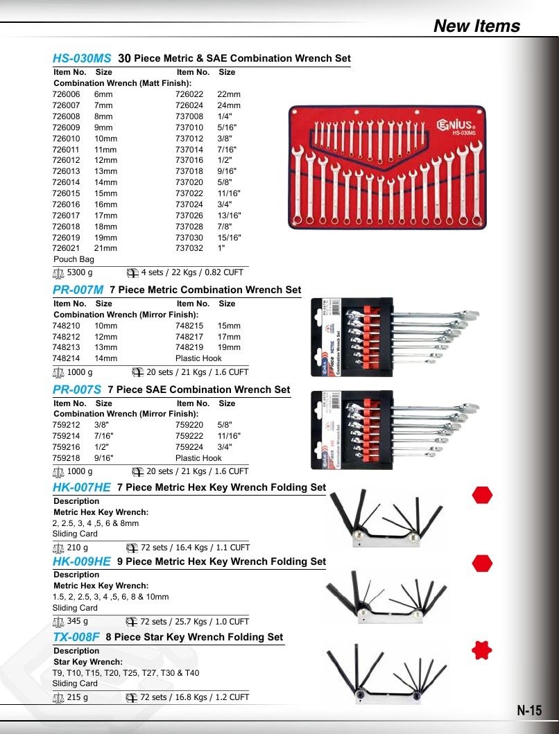 Genius Tools USA Master Tools Catalog Weekly Ad January 1 - December 31, 2026
