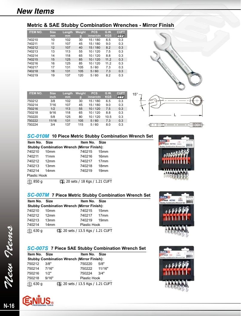 Genius Tools USA Master Tools Catalog Weekly Ad January 1 - December 31, 2026