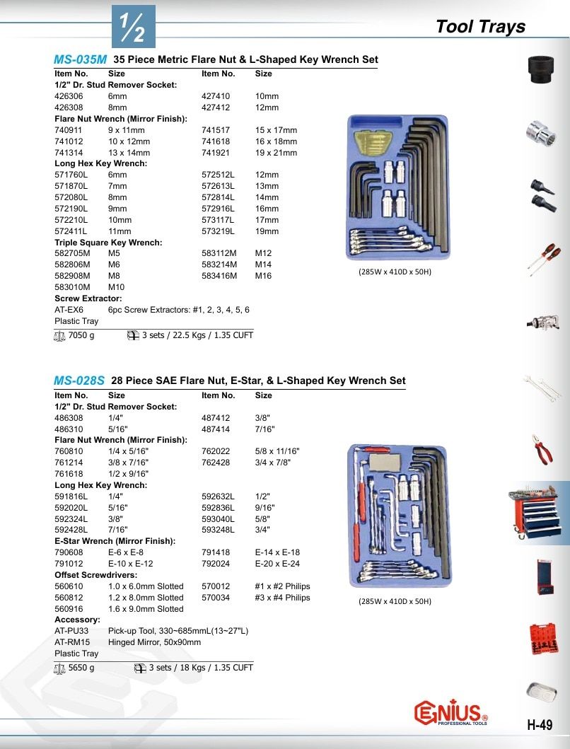 Genius Tools USA Master Tools Catalog Weekly Ad January 1 - December 31, 2026