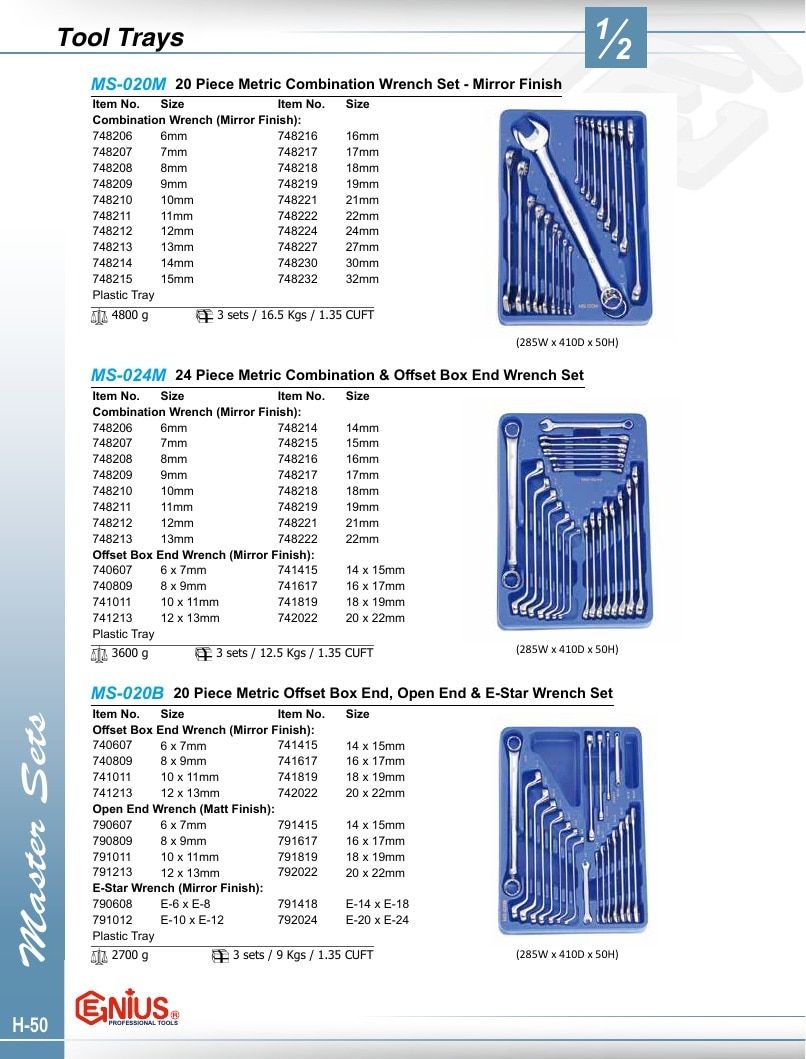 Genius Tools USA Master Tools Catalog Weekly Ad January 1 - December 31, 2026
