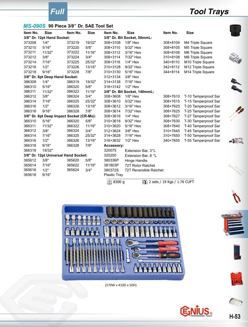 Genius Tools USA Master Tools Catalog Weekly Ad January 1 - December 31, 2026