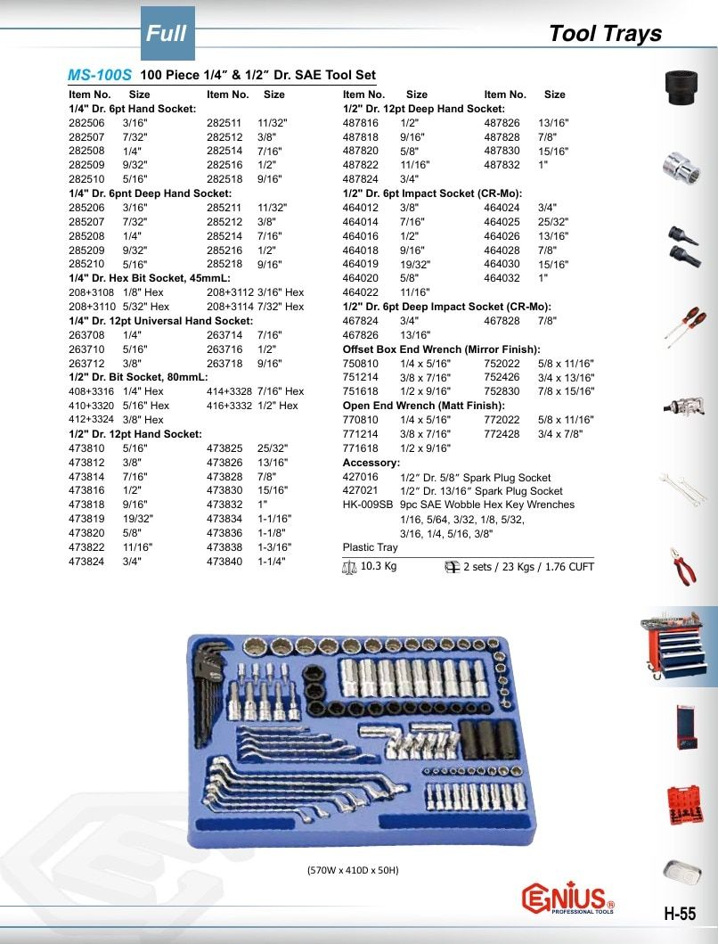 Genius Tools USA Master Tools Catalog Weekly Ad January 1 - December 31, 2026