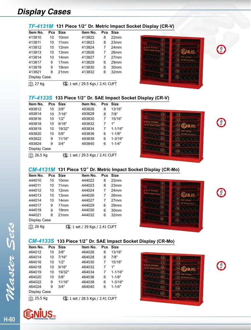 Genius Tools USA Master Tools Catalog Weekly Ad January 1 - December 31, 2026