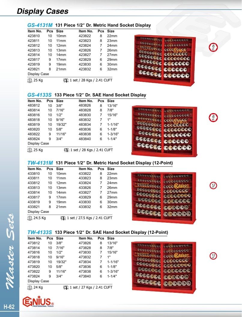 Genius Tools USA Master Tools Catalog Weekly Ad January 1 - December 31, 2026