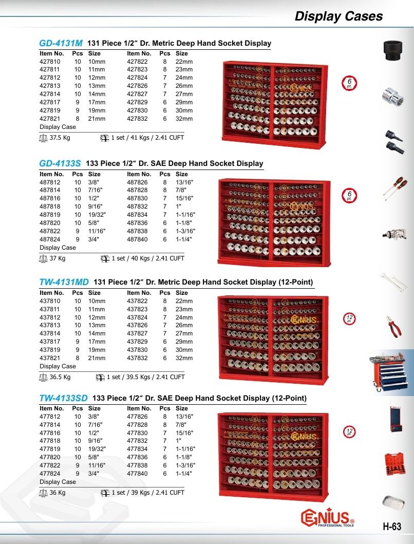 Genius Tools USA Master Tools Catalog Weekly Ad January 1 - December 31, 2026