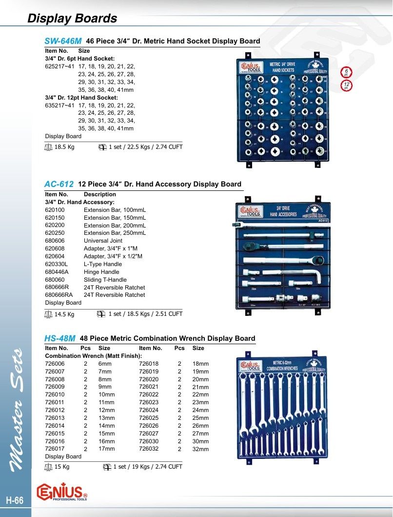 Genius Tools USA Master Tools Catalog Weekly Ad January 1 - December 31, 2026